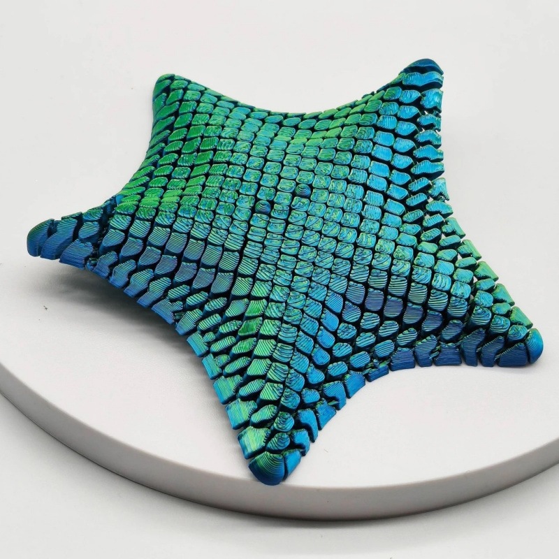 3D Printing Enthusiast - 3D 프린팅으로 제작된 불가사리 장식용 피규어,
