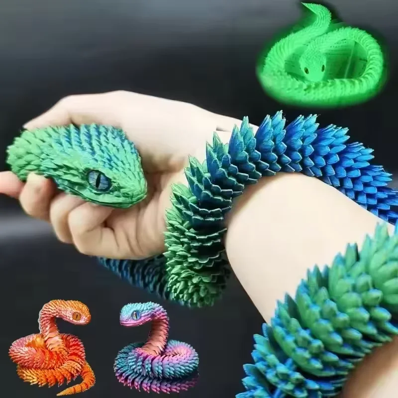 3D Printing Simulator - 3D 인쇄 된 뱀 움직일 수있는
