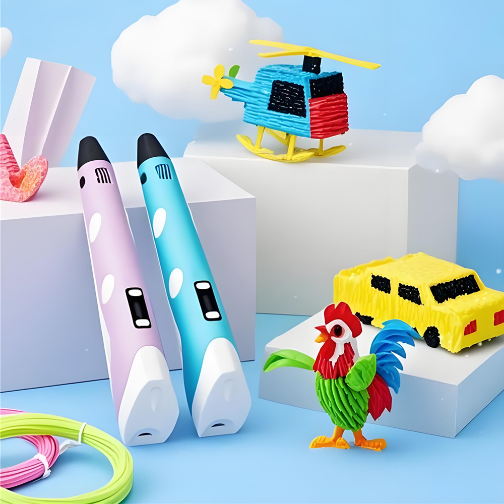 3D 펜 LCD 화면 장착 PLA 필라멘트 호환 어린이 - 3D Printing Laboratory 리뷰 및 가격