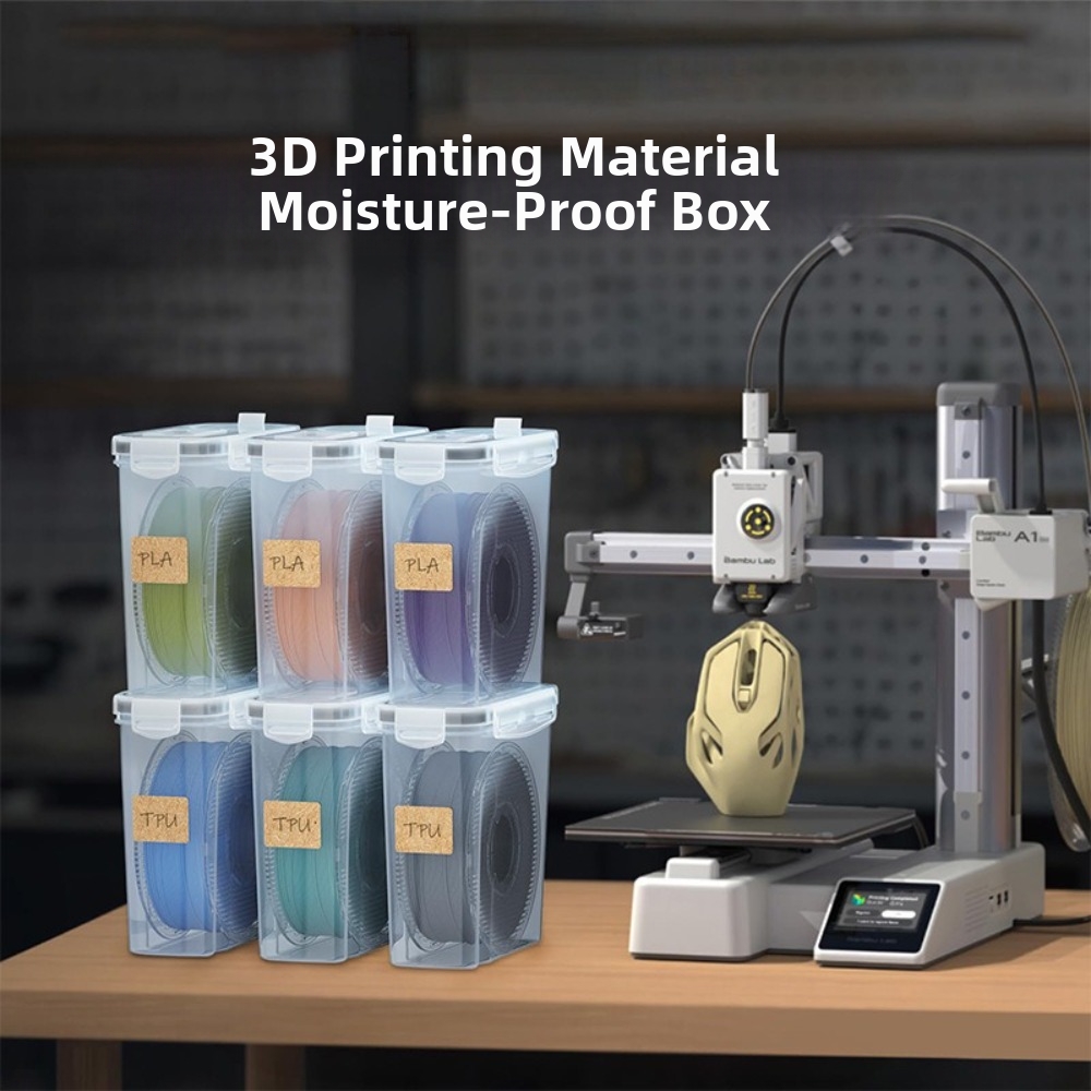 투명 필라멘트 보관함, 밀폐형 방진 3D 프린팅 용기, - 3D Printing With Pp 리뷰 및 가격