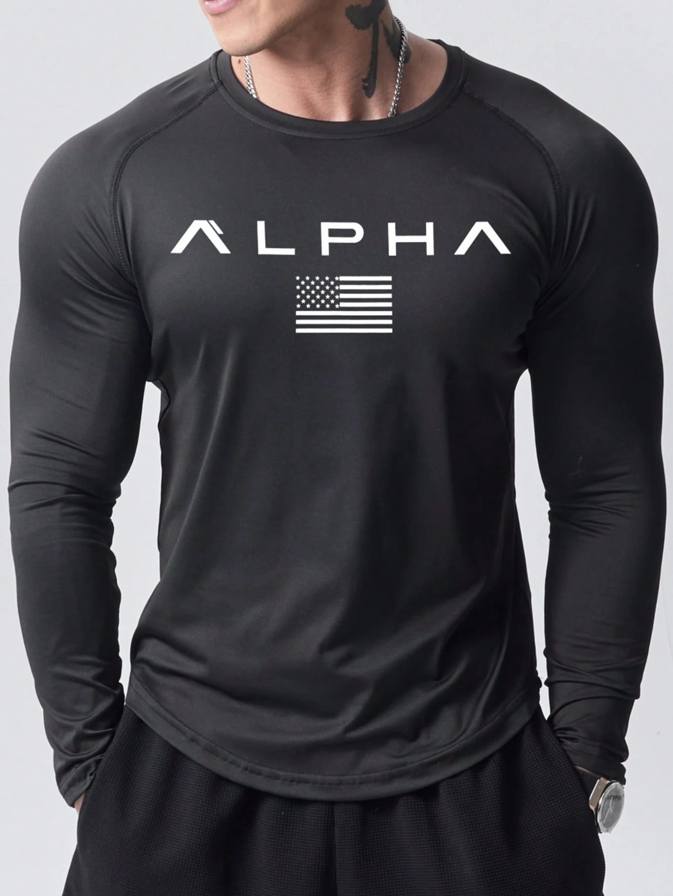 2025년 봄과 가을을 위한 새로운 남성용 긴팔 티셔츠 - 3D Printing Jersey 리뷰 및 가격