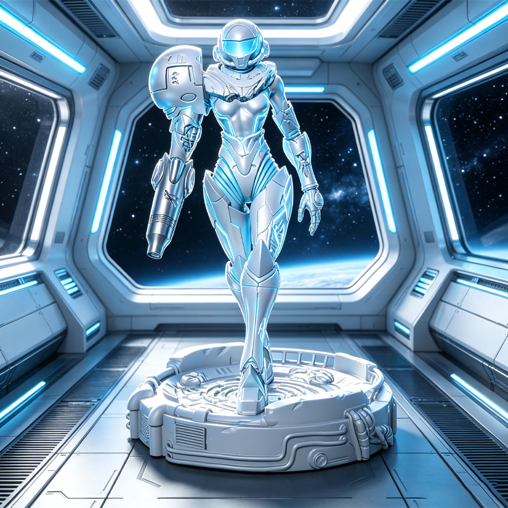 1/24 사이언스파이어스틱 파워드 아머 워리어, 여성  - 3D Printing App 리뷰 및 가격