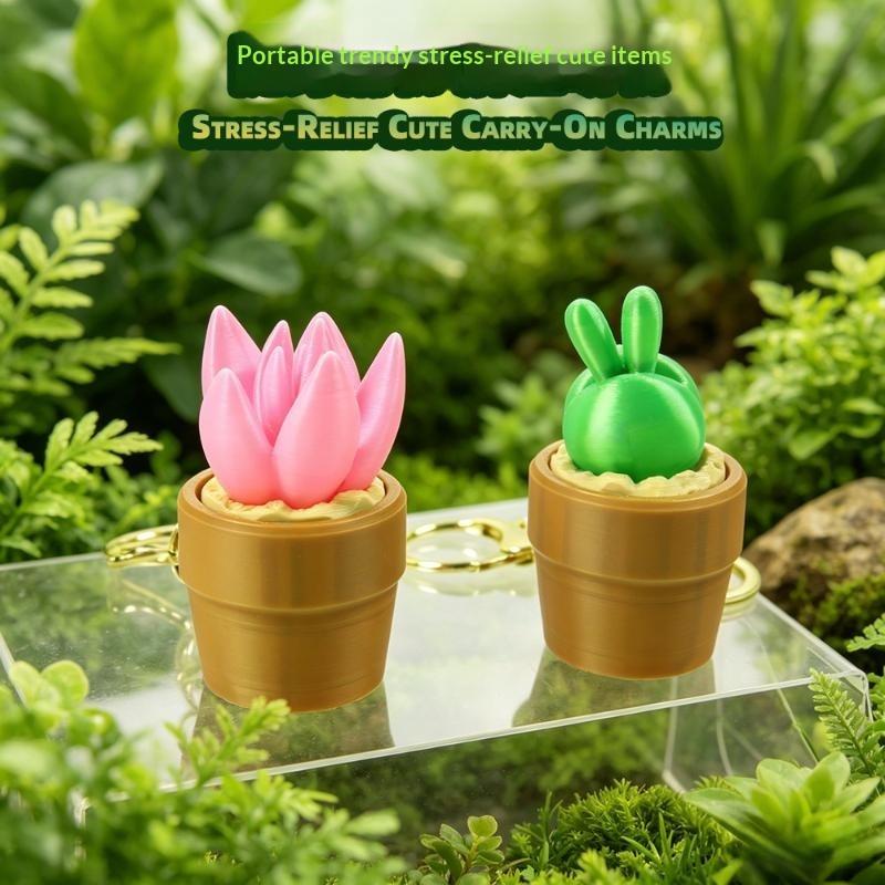 3D 프린팅된 팟 클리커 키체인 귀여운 미니 피젯 클리 - 3D Printing With Pp 리뷰 및 가격