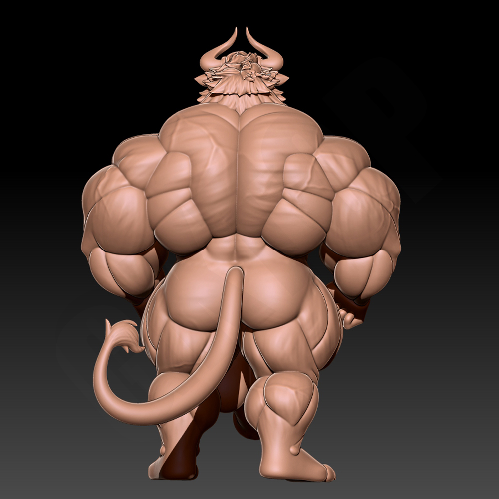 Hunky Fitness Muscle Bull 1/24 - 3D Printing Simulator 리뷰 및 가격