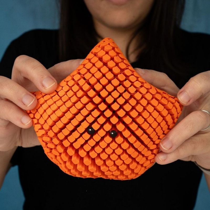 3D 프린팅으로 제작된 불가사리 장식용 피규어, 관절이 - 3D Printing Enthusiast 리뷰 및 가격