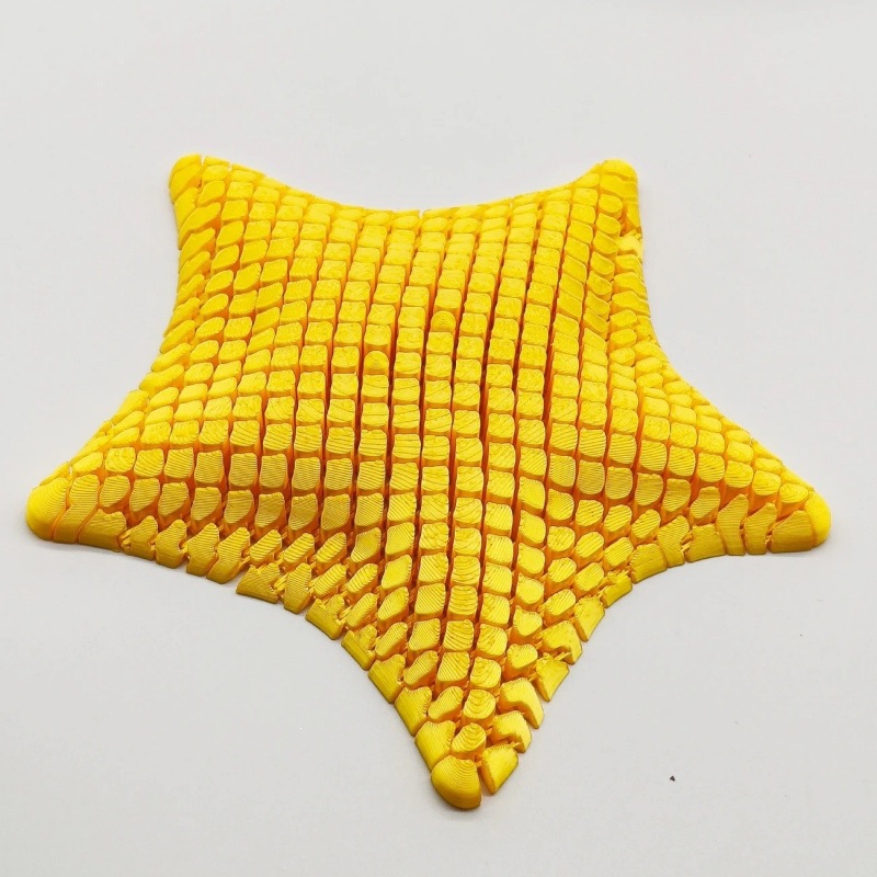 3D 프린팅으로 제작된 불가사리 장식용 피규어, 관절이 - 3D Printing Enthusiast 리뷰 및 가격