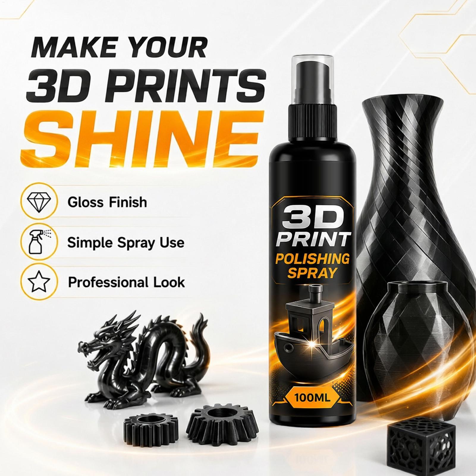 3D 프린트 폴리싱 스프레이 100ml PLA,ABS, - 3D Printing Technology 리뷰 및 가격