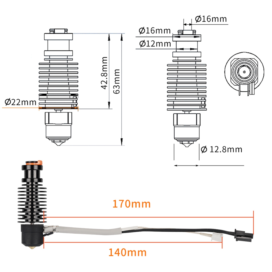 DDE DDB 보론 2.4 프루사 압출기 엔더 3 CR - 3D Printing Ender 리뷰 및 가격